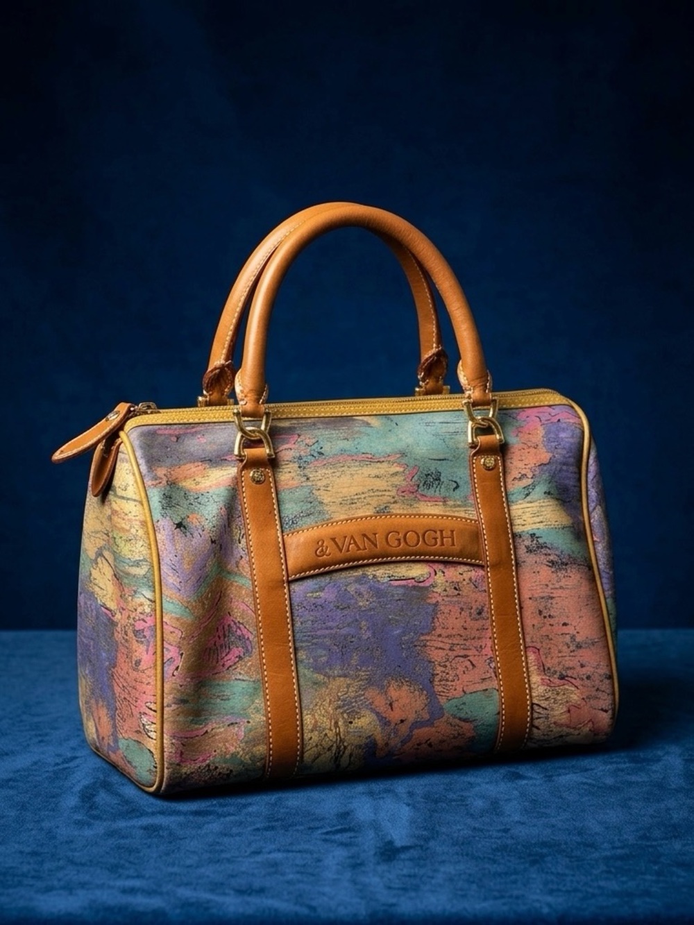 Vincent Van Gogh Paris Amsterdam Art Canvas Satchel Purse